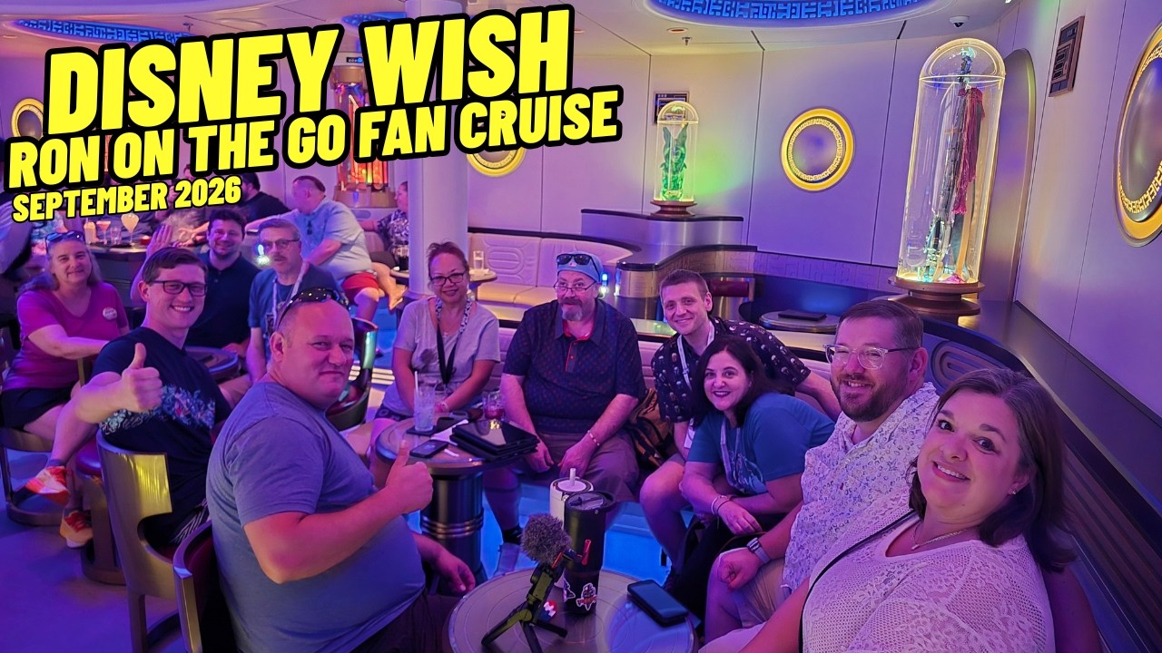 Disney Wish Ron on the GO fan cruise September 2026 Embarkation 9/28/2026