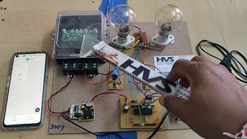 IoT Smart Energy Meter using Blynk App Monitoring and Controlling