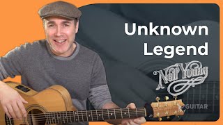 How to play Unknown Legend by Neil Young on the guitar screenshot 1