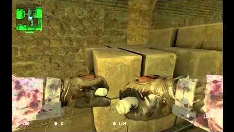 Black Ops Balistic Knife on mw2 ranger hands