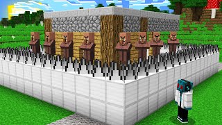 Zlí Vesničani chtějí ZNIČIT naši VESNICI v Minecraftu!