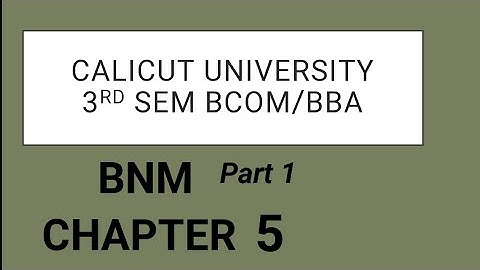 Calicut university |3rd sem| Bcom BNM CHAPTER5#bnm#discriptivestatistics#5