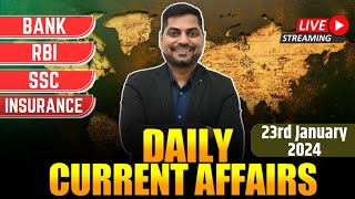 23rd January 2024 Current Affairs Today | Daily Current Affairs | News Analysis Kapil Kathpal