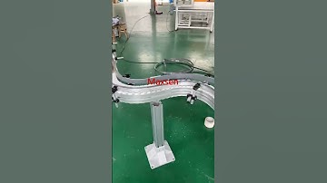 Maxsen S-shaped flexlink chain conveyor testing