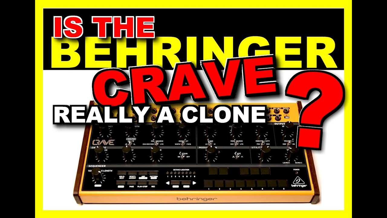 behringer synth Is Behringer's Crave a CLONE?