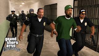 What Happens if CJ Joins Ryder in The PIER 69 in GTA SAN ANDREAS? (Reuniting The GROVE)