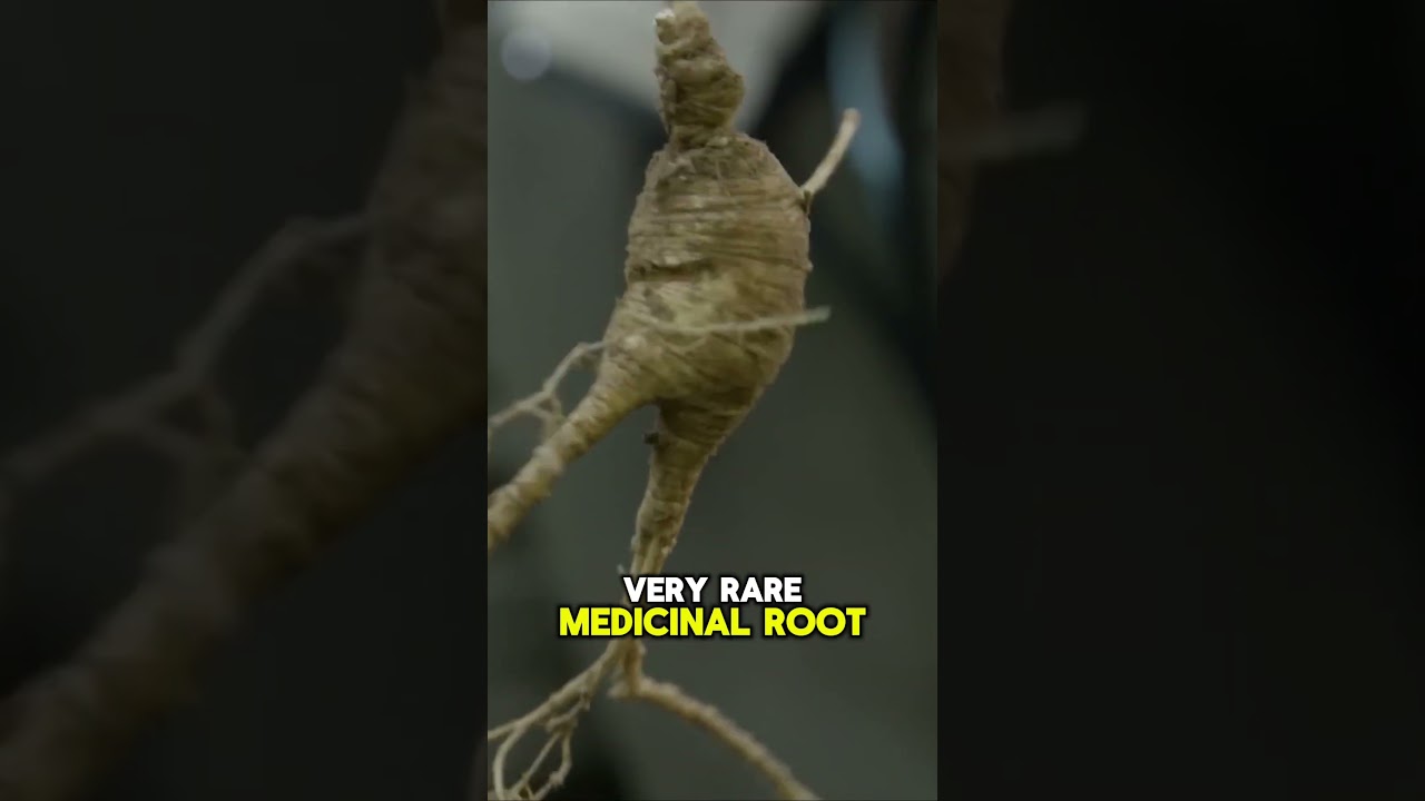 Это волшебное растение 😨 | Корень женьшеня 
