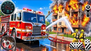 Fire Truck City Rescue Simulator - 911 US Emergency Ambulance Driving 3D : Android Gameplay​ screenshot 3
