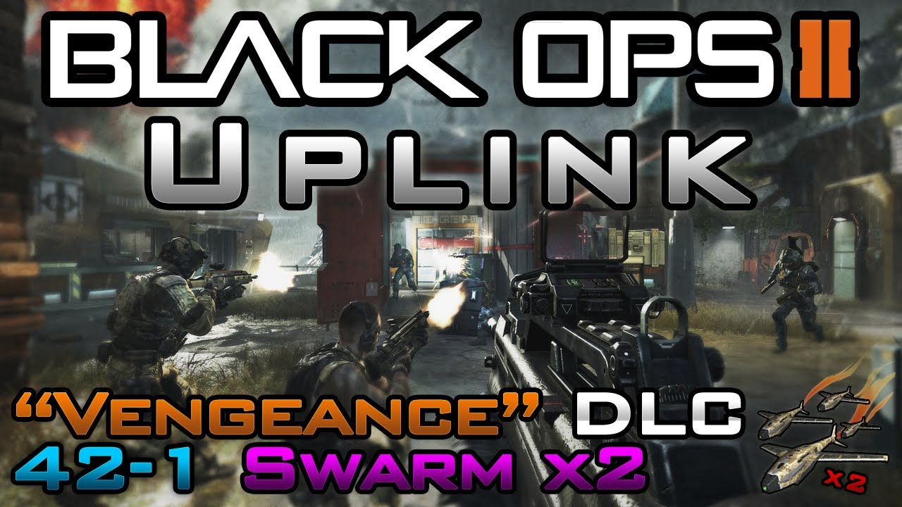 "Uplink" NEW DLC Map Gameplay [aka Summit 2025] 421 Swarm x2 (CoD BO2 Vengeance DLC Pack
