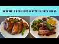 How to make incredible delicious honey sriracha glazed chicken wings  simple recipe for your family