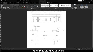 Solution of Load Flow by Gauss Seidel method without Q-limit Violation in MATLAB  | PSS LAB | EEE