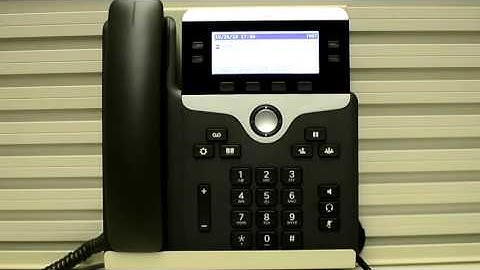 How to Reset Security settings on 7841 phone