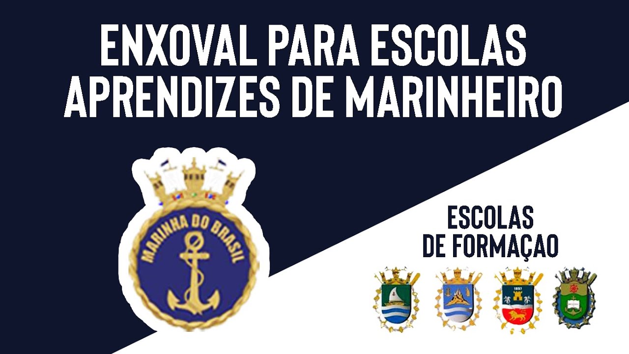 ENXOVAL PARA ESCOLAS APRENDIZES DE MARINHEIRO
