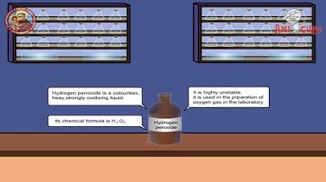 Preparation of oxygen using hydrogen peroxide