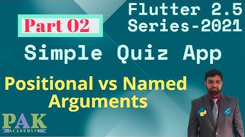 flutter 2.5 in urdu/hindi | positional vs named arguments