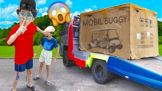DRAMA SURPRISE MOBIL BUGGY GOLF IMPIAN BOCIL DARI UMUR 8 TAHUN! DIA EMOSI, AKU SALAH BELI!!!