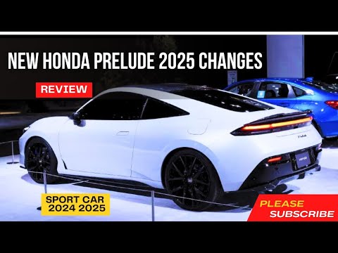 Leaked new Honda Prelude Coupe sporty 2025 release and changes: - YouTube