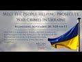 Meet the People Helping Prosecute War Crimes in Ukraine Pt. 1