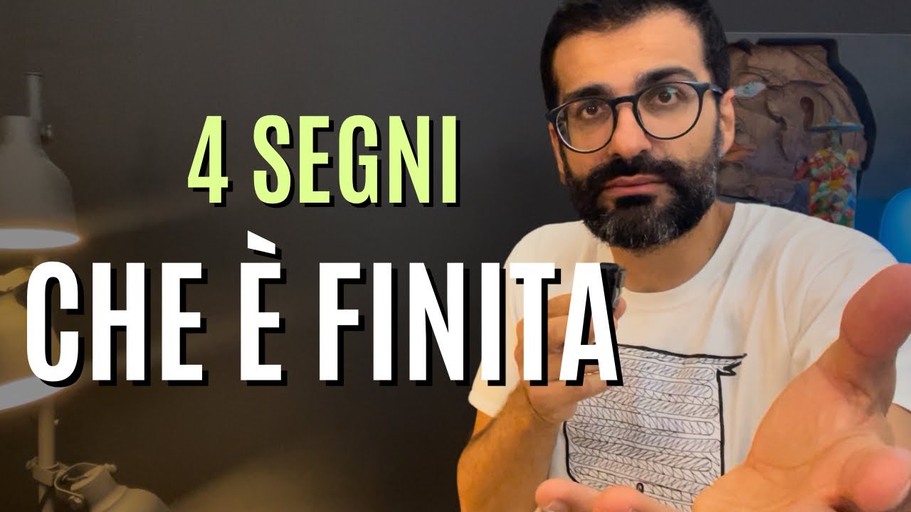 4 segni che la relazione è finita (o non è mai nata)
