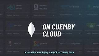 Deploy MongoDB for Document Databases | Marketplace | Cuemby Cloud Tutorial
