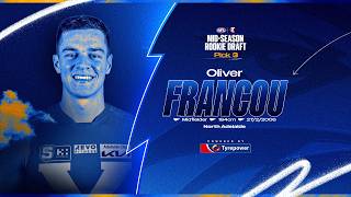 Mid-Season Rookie Draft Pick 3 - Oliver Francou