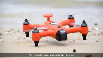 SwellPro Spry Drone Tutorial Precautions