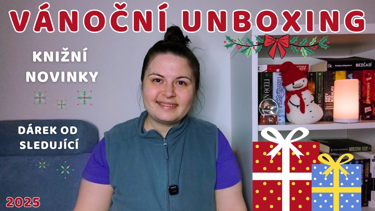 VÁNOČNÍ UNBOXING 🎁 Rozbaluji knižní balíčky od Hostu i od vás ❤️
