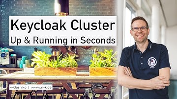 KEYCLOAK Cluster - Up and Running in Seconds | Niko Köbler (@dasniko)