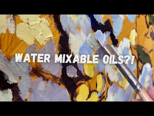 Water-Mixable Oils vs Traditional Oil Paint Review & Techniques (HD) 