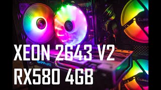 Intel Xeon E5 2643 V2 + AMD RX580 4GB in 11 Games in 2026