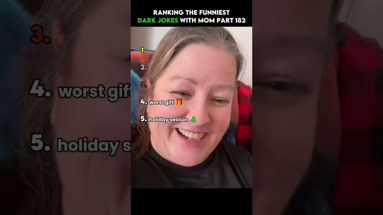Ranking the Funniest Dark Jokes With Mom Part 182 😳😂 
