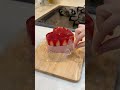 めっちゃ簡単に作れるいちごの宝石箱🍓❤❤❤️ #ケーキ #かわいい #vlog #いちご #ゼリー