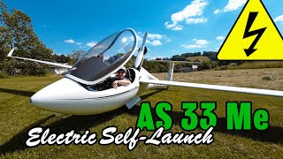 First Certified Electric SelfLaunch 18m Glider | AS33 Me