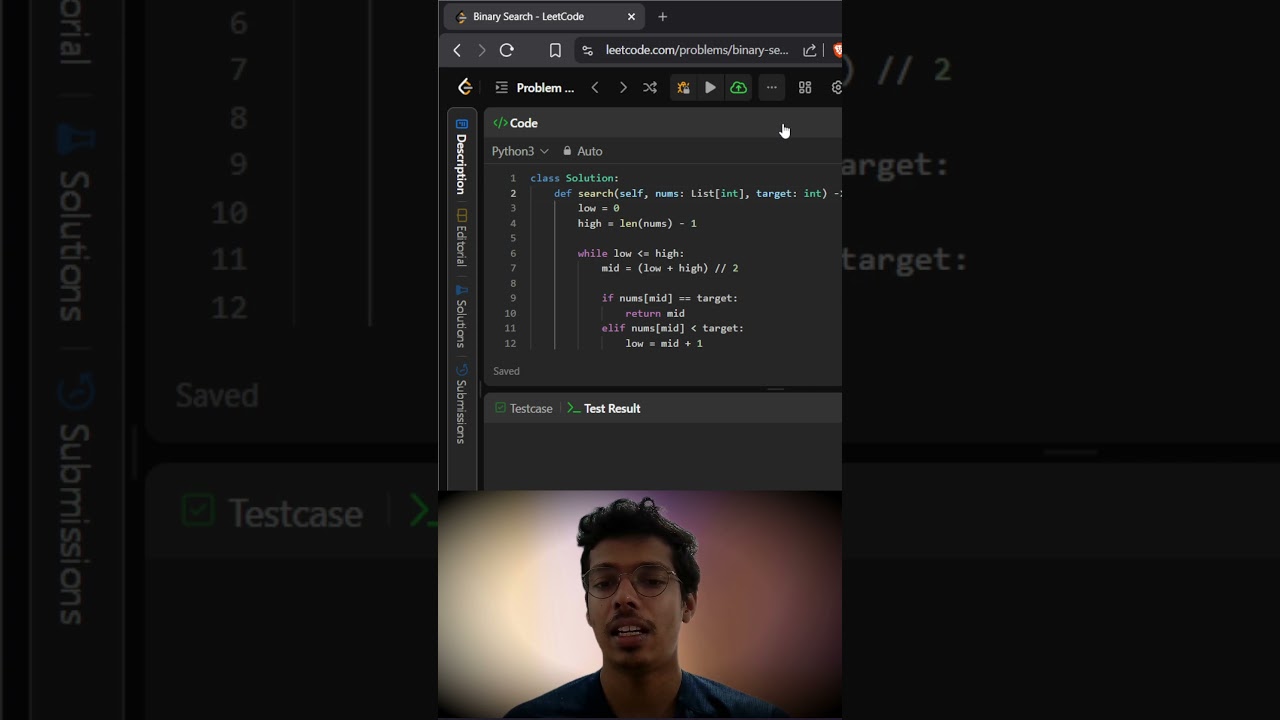 Stop Making THIS Binary Search Mistake! 🛑 (LeetCode 704) 