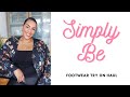 Simply Be Footwear Try On Haul