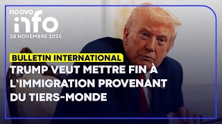 Donald Trump Promet De Mettre Fin À Limmigration Provenant Des Pays Pauvres