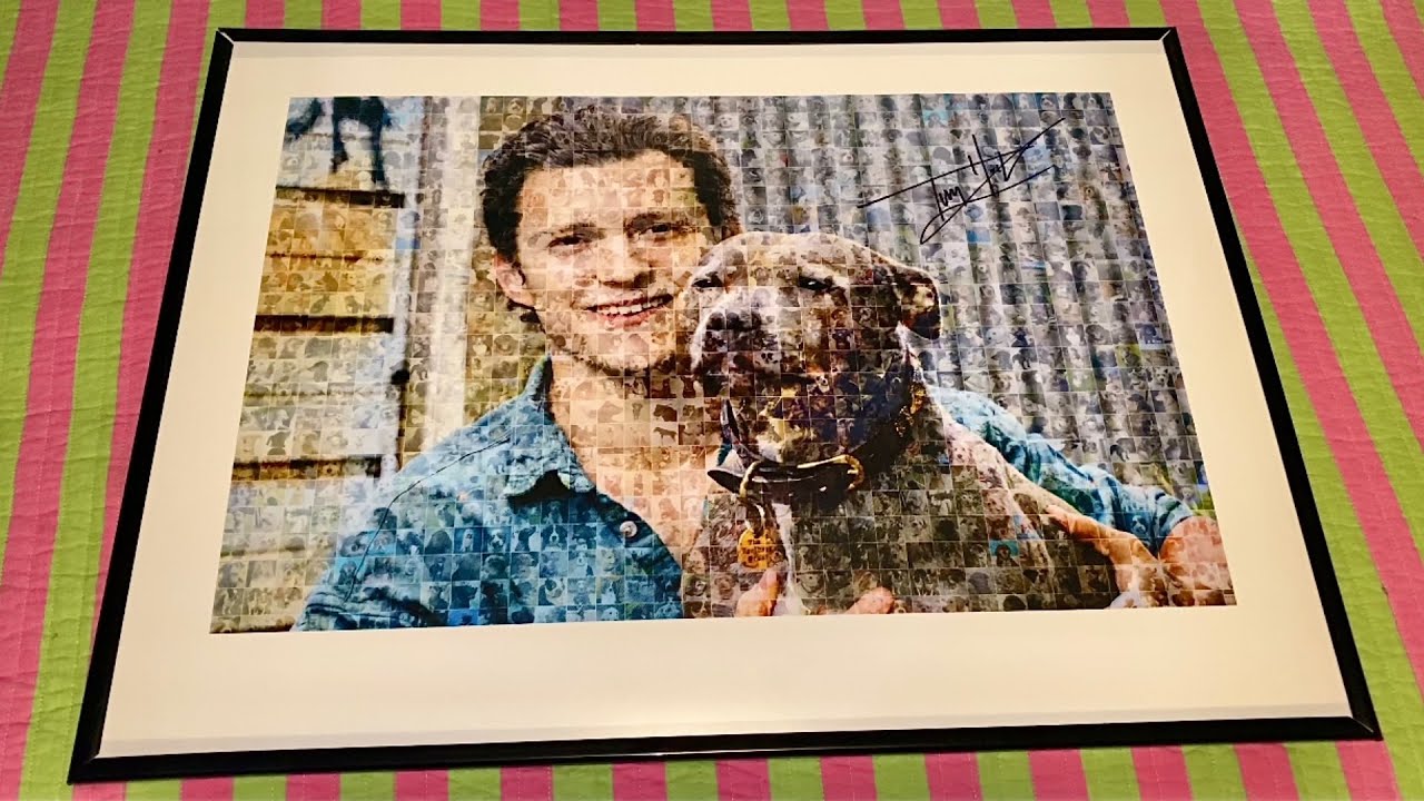 Tom Holland Signed Poster - The Brothers Trust Unboxing