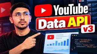 Get Your YouTube Data API v3 Key and Use it  in 2 Minutes