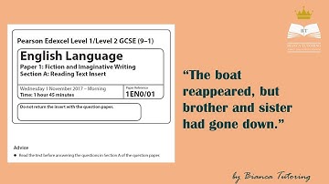HOW TO ANSWER EDEXCEL PAPER 1 QUESTION 3 | GCSE ENGLISH LANGUAGE