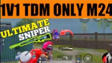 1v1 TDM with CONQUEROR GIRL // THEY CHALLENGE FOR M24 ONLY IN TDM CAN WE WIN ||•