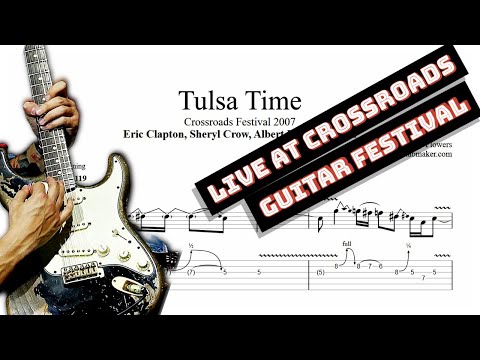 Tulsa Time solo TAB - live at Crossroads 2007 - PDF - Guitar Pro