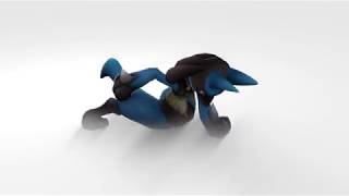 Blender / Pokemon | Lucario Jumps!