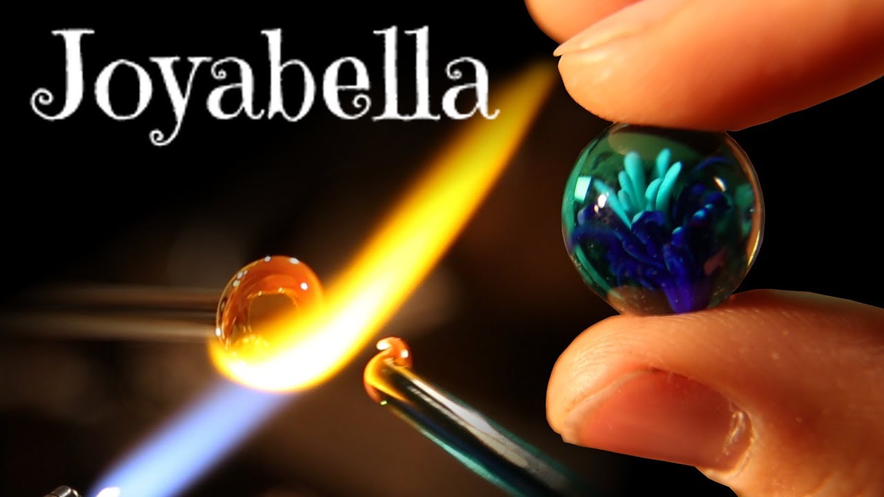 Glasperle - Unterwasser Blume - Joyabella