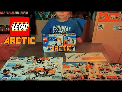 Lego City Arctic Arktyczny łazik Unboxing Ice Crawler 60033 Vlog