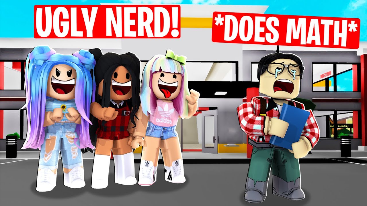 I EXPOSED Popular girls BULLYING NERD in Roblox Brookhaven RP