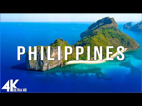 EXPLORING PHILIPPINES 4K UHD • Relaxation Film With Beautiful Calming Music