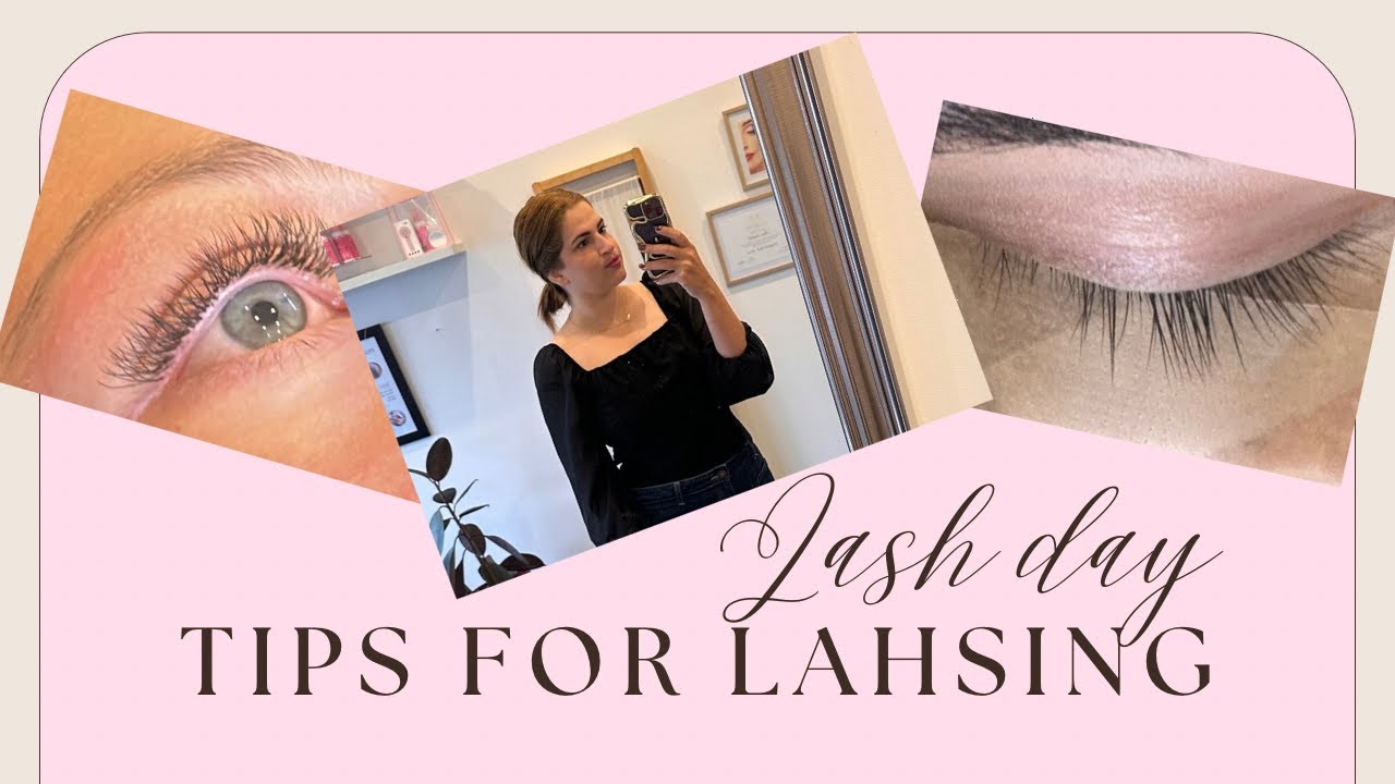 A little day in my life 💭| lash with me 