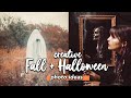 Creative and Spooky Photo Ideas for Fall and Halloween