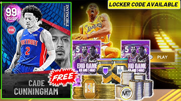 FREE INVINCIBLE CADE CHANCE AND THIS LOCKER CODE STILL WORKS BUT WE NEED NEW LOCKER CODES! NBA 2K22