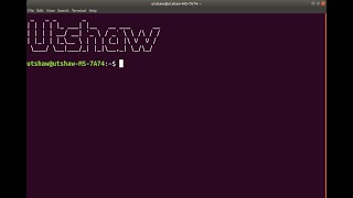 Custom cool welcome message on Ubuntu terminal | figlet